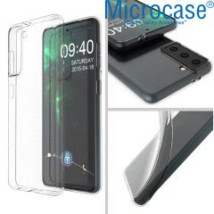 Microcase Samsung Galaxy S21 Plus İnce 0.2 mm Soft Silikon Kılıf Şeffaf