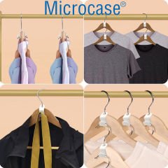Microcase Çok Amaçlı Askı Çoklayıcı Kanca 10 Adet Askı Çoğaltma Aparatı - AL4683