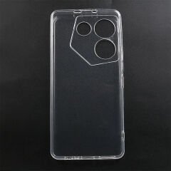 Microcase Tecno Camon 20 Pro 5G Slim Serisi Soft TPU Silikon Kılıf - Şeffaf AL3324