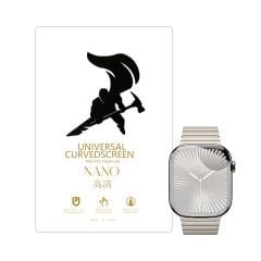 Microcase Apple Watch Series 10 42mm için TPU Ekran Koruma Filmi - EKM109