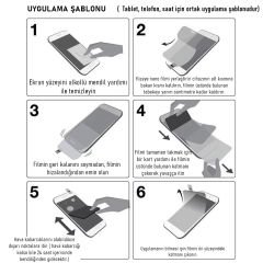 Microcase Apple Watch Series 10 42mm için TPU Ekran Koruma Filmi - EKM109