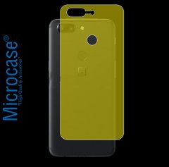Microcase OnePlus 5 Full Arka Kaplama TPU Soft Koruma Filmi