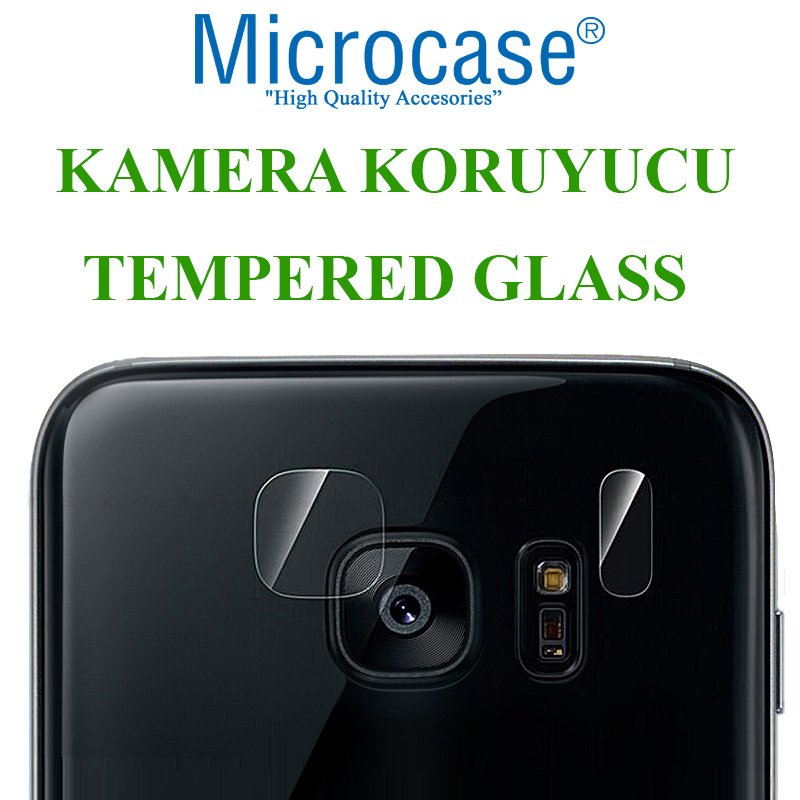 Microcase Samsung Galaxy Note 7 Kamera Camı Lens Koruyucu Tempere