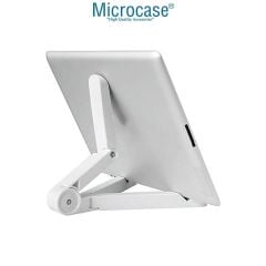 Microcase Lenovo Tab M10 Plus 3. Nesil TB128FU 10.6'' Uyumlu Tablet Çanta+Türkçe Bluetooth Klavye +Mouse+ Standı - Pembe AL4382