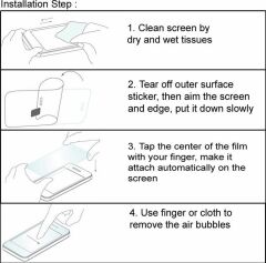 Microcase Xiaomi Redmi 12 4g Tempered Glass Cam Ekran Koruyucu - AL3269