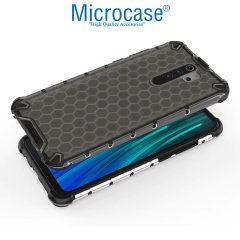 Microcase Xiaomi Redmi Note 8 Pro Ball Serisi Sert Tpu Kılıf - Siyah