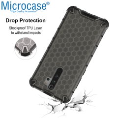 Microcase Xiaomi Redmi Note 8 Pro Ball Serisi Sert Tpu Kılıf - Siyah