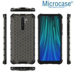 Microcase Xiaomi Redmi Note 8 Pro Ball Serisi Sert Tpu Kılıf - Siyah