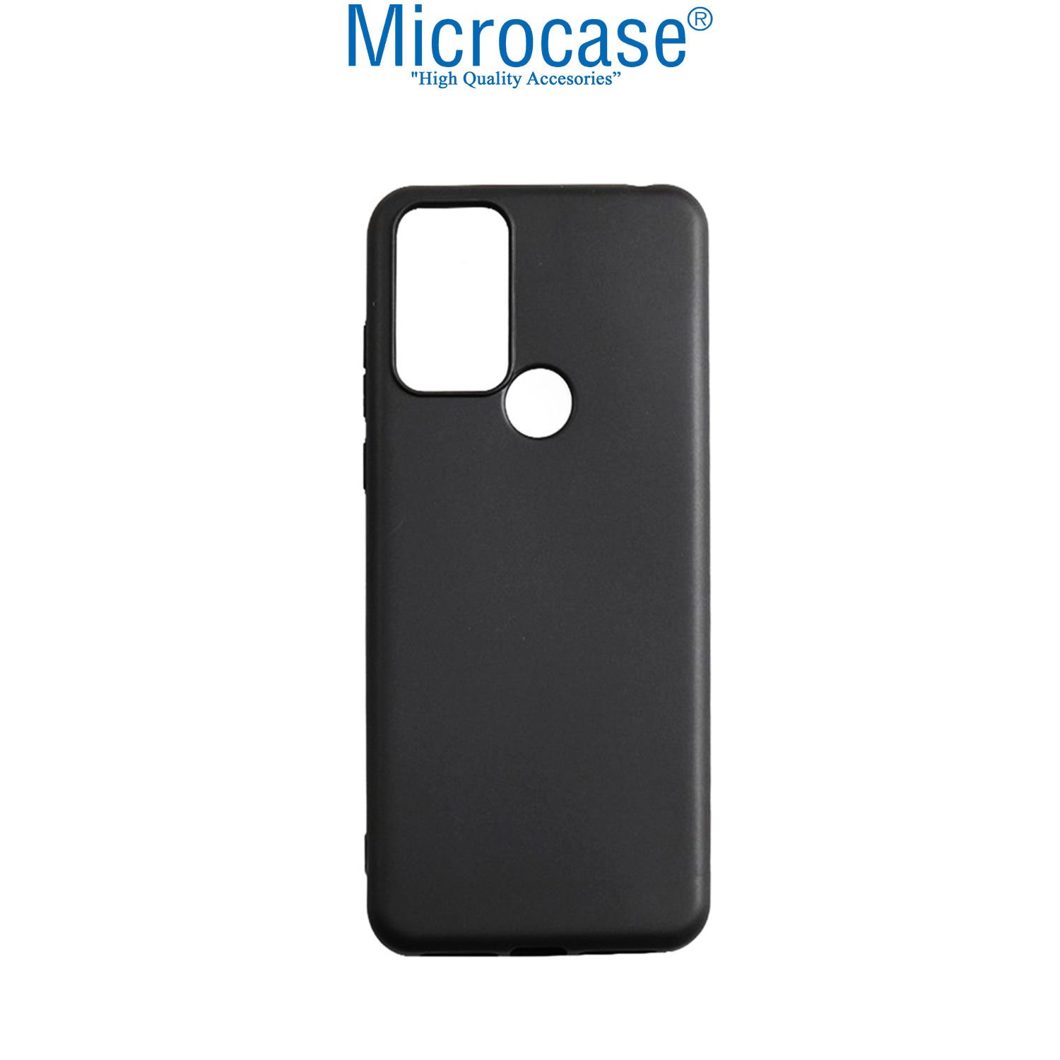 Microcase TCL 30 SE Matte Serisi Silikon TPU Kılıf - Siyah AL3367