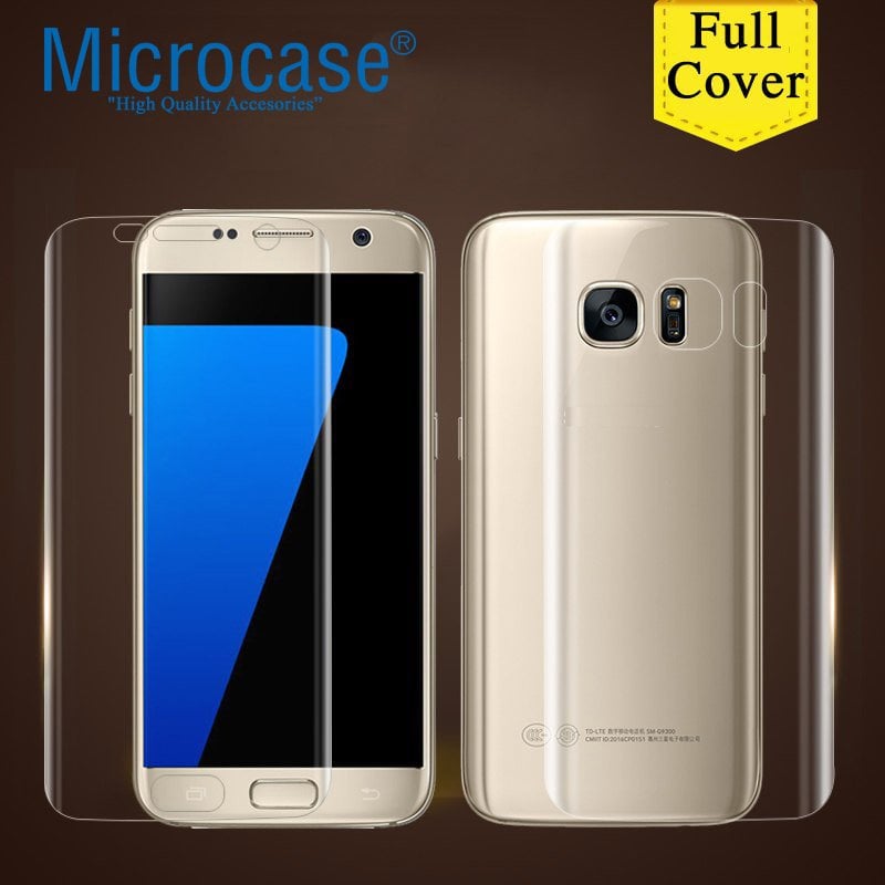 Microcase Samsung Galaxy S7 Full Ön Arka Kaplama TPU Soft Koruma