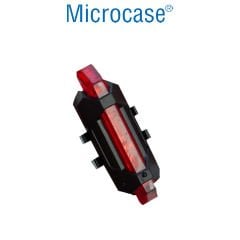 Microcase Motosiklet Scooter Bisiklet Su Geçirmez Arka Stop Lambası, İkaz Işığı, Uyarı Işığı AL4687