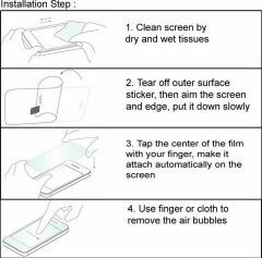 Microcase Xiaomi Poco C51 Tempered Glass Cam Ekran Koruyucu - AL3269