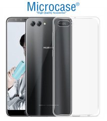 Huawei Nova 2s İnce 0.2 mm Soft Silikon Kılıf + Tempered Cam