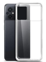 Microcase Xiaomi Poco M5 Slim Serisi Soft TPU Silikon Kılıf - Şeffaf AL3324