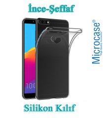 Huawei Honor 7C İnce 0.2 mm Soft Silikon Kılıf + Tempered Cam