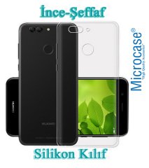 Huawei Nova 2 İnce 0.2 mm Soft Silikon Kılıf + Tempered Glass Cam