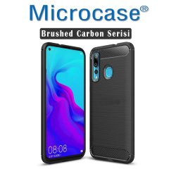 Huawei Nova 4 Brushed Carbon Fiber Silikon + CAM