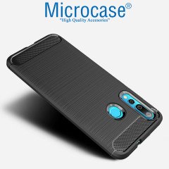 Huawei Nova 4 Brushed Carbon Fiber Silikon + CAM