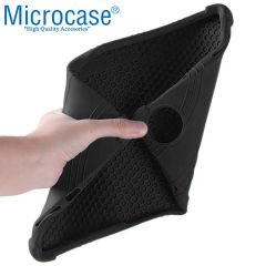 Microcase Huawei MatePad Pro 11 2022 Standlı Silikon Kılıf - Siyah AL3309