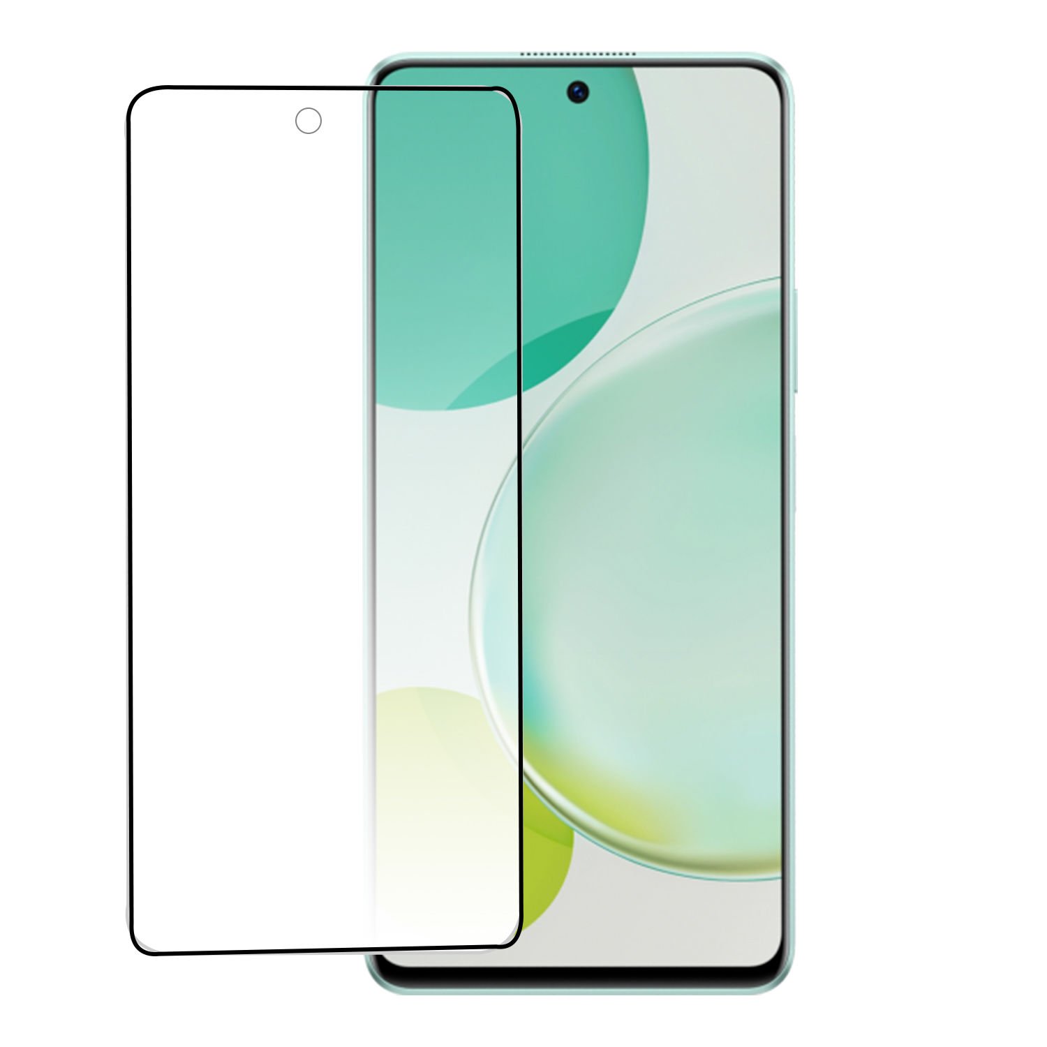 Microcase Huawei Nova 11i Tam Kaplayan Çerçeveli Mat Cam Koruma - AL3124