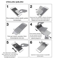 Microcase iPad Mini 2024 8.3 inch Tablet ile uyumlu Full Tpu Nano Ön Ekran Koruma Filmi EKM104