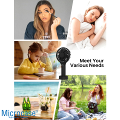 Microcase FN30 Şarj Edilebilir Masaüstü ve Elde Taşınabilir Mini Fan - AL5301