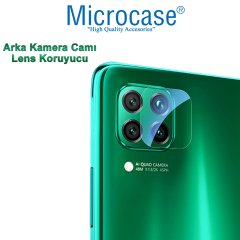 Microcase Huawei P40 Lite Kamera Camı Lens Koruyucu