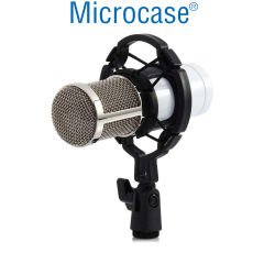Microcase Yayın Stüdyo için Mikrofon Tutucu Plastik Shock Mount  - AL4724