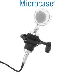 Microcase Yayın Stüdyo için Mikrofon Tutucu Plastik Shock Mount  - AL4724