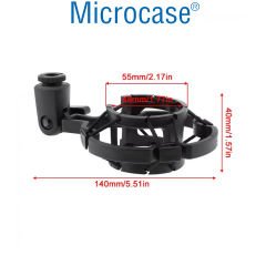 Microcase Yayın Stüdyo için Mikrofon Tutucu Plastik Shock Mount  - AL4724