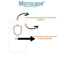 Microcase Iphone 15 Plus  ile Uyumlu Full Tpu Ön Arka ve Yan 360 Nano Koruma- EKM116