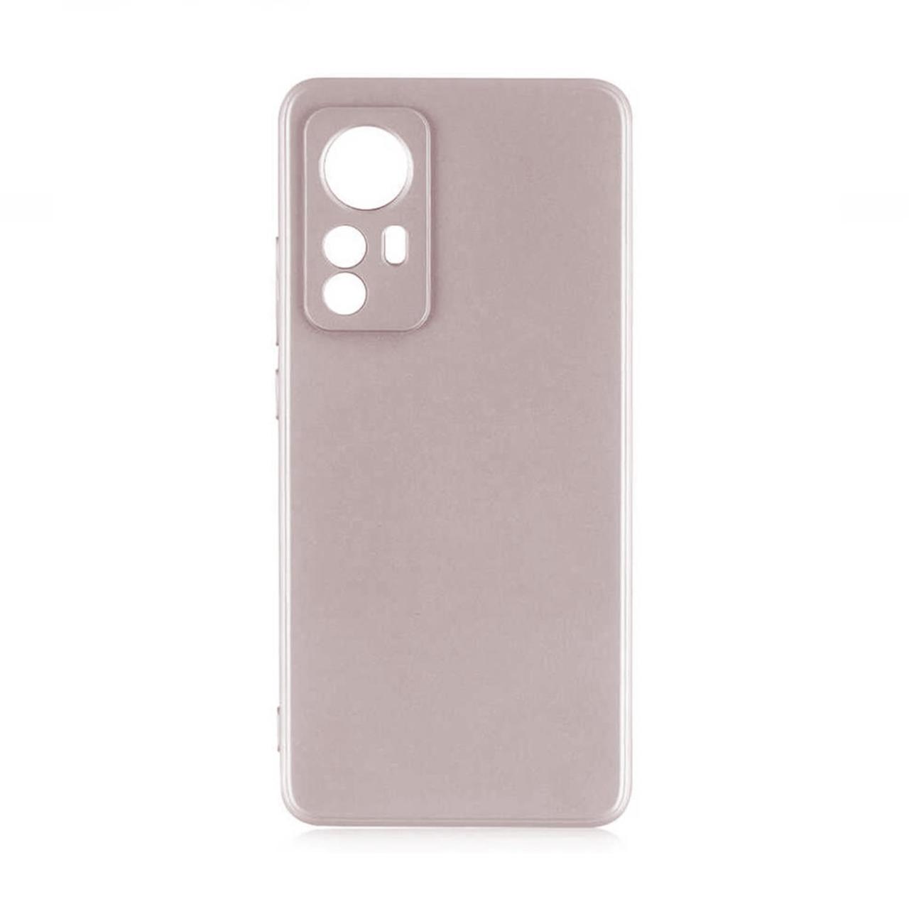 Microcase Xiaomi Mi 12 Premium Matte Silikon Kılıf-RoseGold