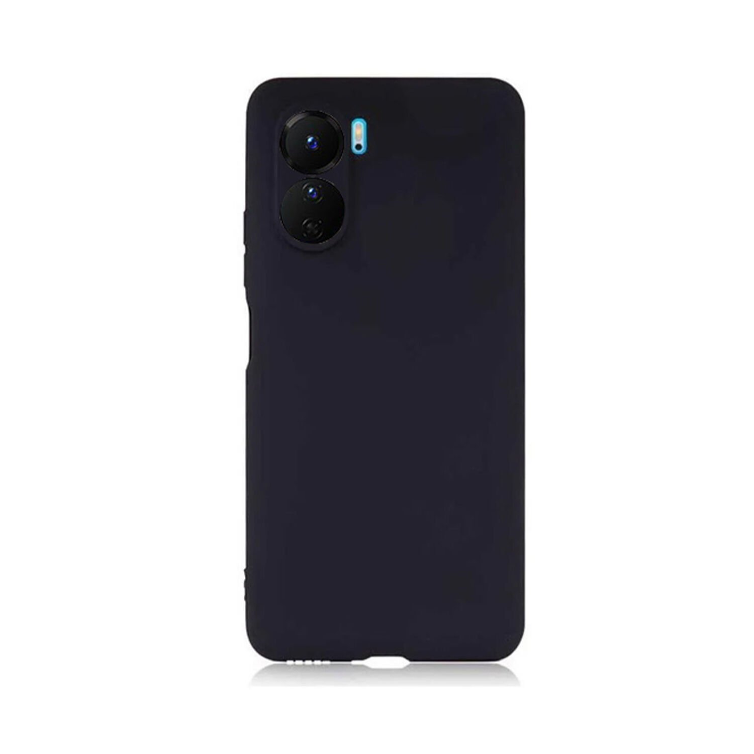 Microcase Vivo Y16 Matte Serisi Silikon TPU Kılıf - Siyah AL3367