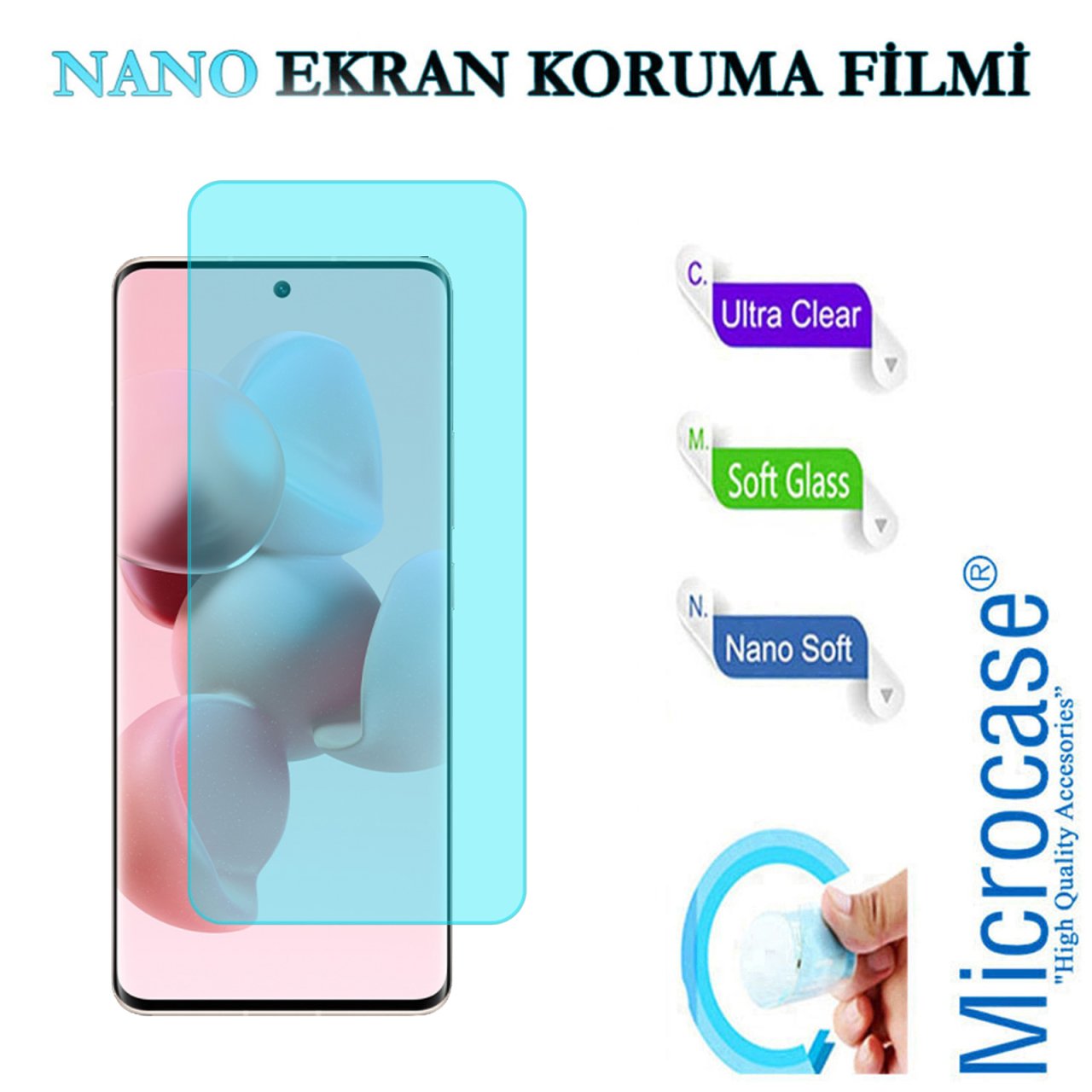 Microcase Xiaomi Civi Nano Esnek Ekran Koruma Filmi