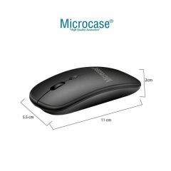 Microcase Honor Magic Pad 2 12.3 inch Tablet için Bluetooth Klavye + Mouse + Tablet Standı - AL8106