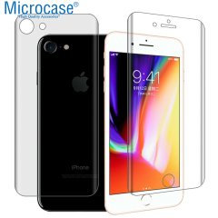 Microcase Apple iPhone 8 Full Ön Arka Kaplama TPU Soft Koruma Fil