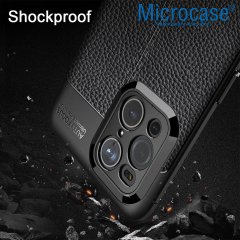 Microcase Oneplus Nord N20 5G Leather Tpu Silikon Kılıf - Siyah