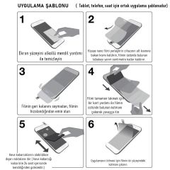 Microcase Apple Watch Series 10 46mm için TPU Ekran Koruma Filmi - EKM109
