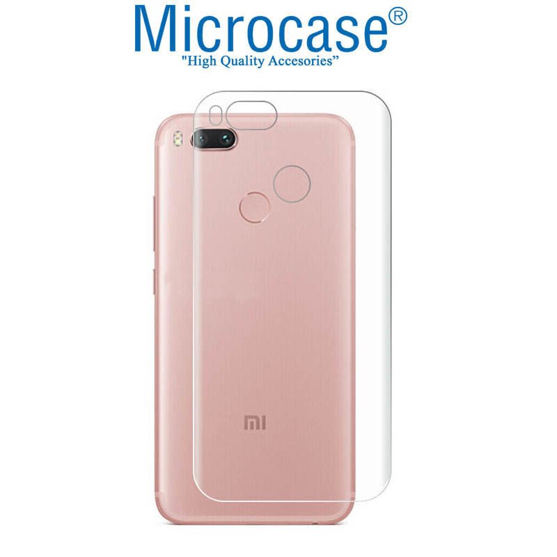 Microcase Xiaomi Mi 5X - Mi A1 Full Arka Kaplama TPU Koruma Filmi