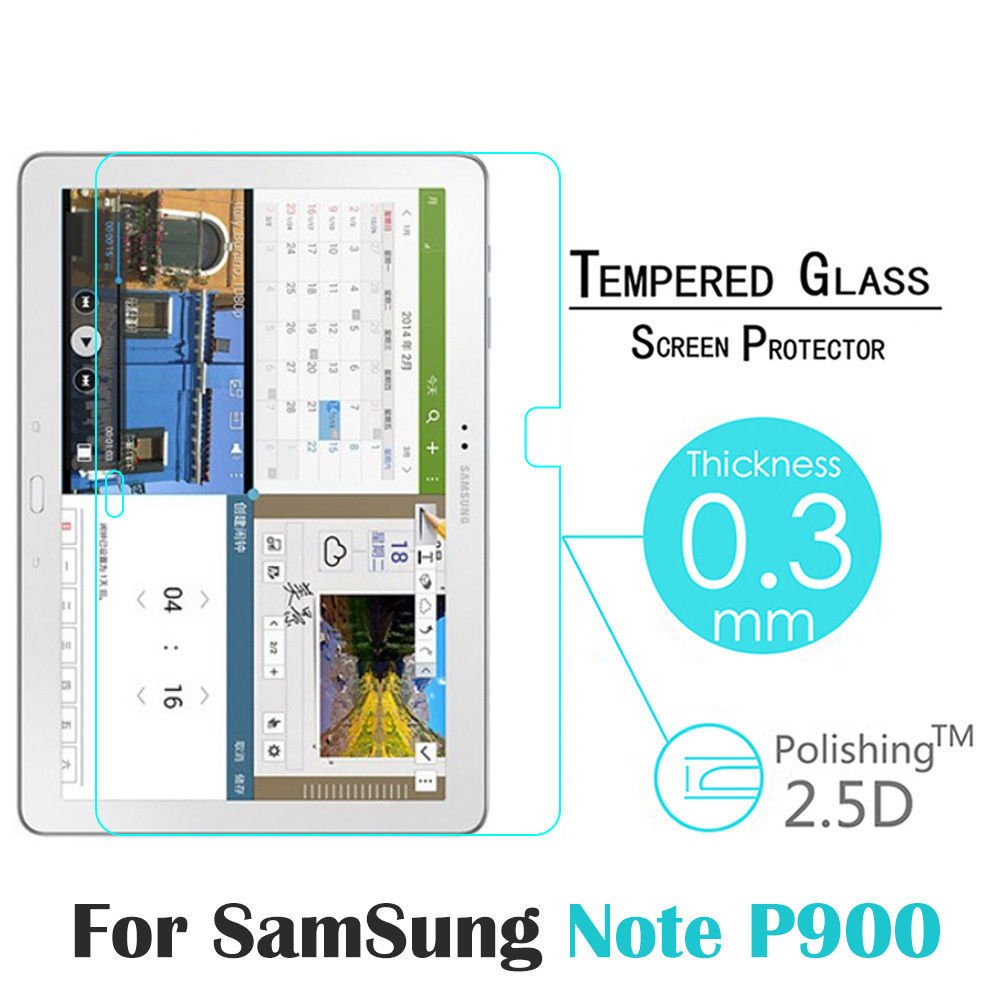Samsung Galaxy NOTE P900 12.2'' Tempered Glass Cam Koruyucu