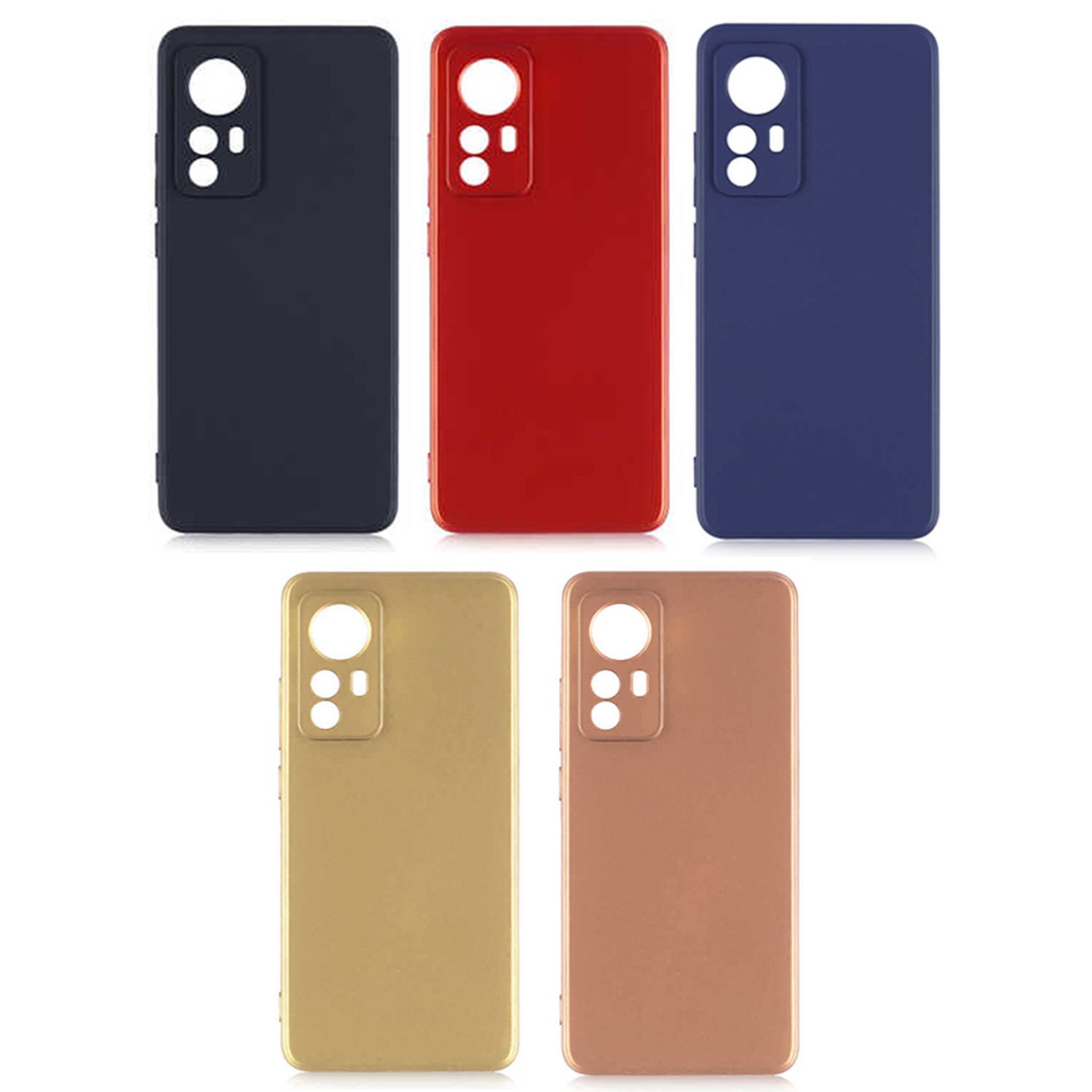 Microcase Xiaomi 12S Premium Matte Silikon Kılıf