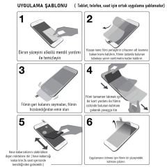 Microcase Xiaomi Watch 5 Active ile uyumlu TPU Ekran Koruma Filmi - EKM109