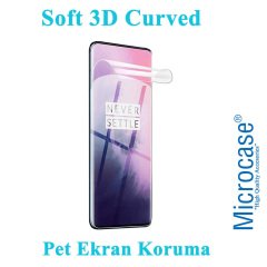 Microcase OnePlus 7T Pro Full Ekran Koruma Curved 3D Pet Film
