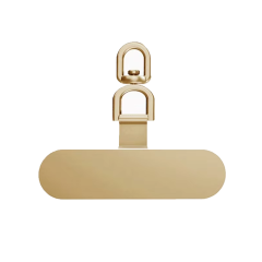 Microcase Telefon İp Askılıklar için Paslanmaz Çelik Tutacak Bağlantı Parçası Gold -AL4832 1 Adet