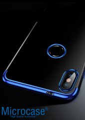 Xiaomi Redmi Note 5 Pro Plating Series Soft Silikon Kılıf + Cam