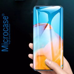 Microcase Huawei P40 Pro Full Ekran Koruma Curved 3D Pet Film