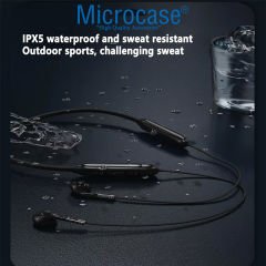 Microcase Spor Yürüyüş Günlük Akivite için BoyundanAskılı Kulakiçi Bletooth Kulaklık - AL4870
