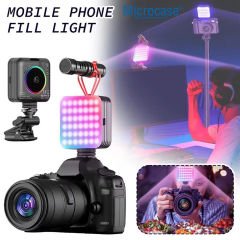 Microcase Şarjlı Çok Fonksiyonlu Ayarlanabilir Ürün Çekim Işığı Softbox Fotoğraf Stüdyo Cep Ledi -  AL4871