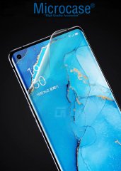 Microcase Oppo Find X2 Full Ekran Koruma Curved 3D Pet Film