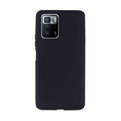 Microcase Xiaomi Redmi Note 10 Pro 5G Premium Matte Silikon Kılıf-Siyah